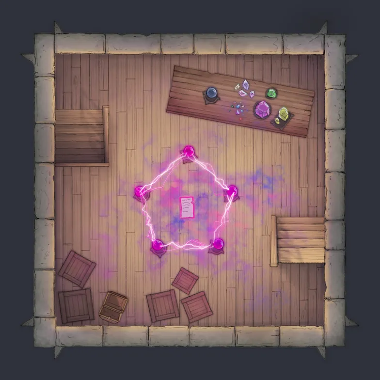 Magic Wizard's Tower map, Interior Floor 11 variant thumbnail