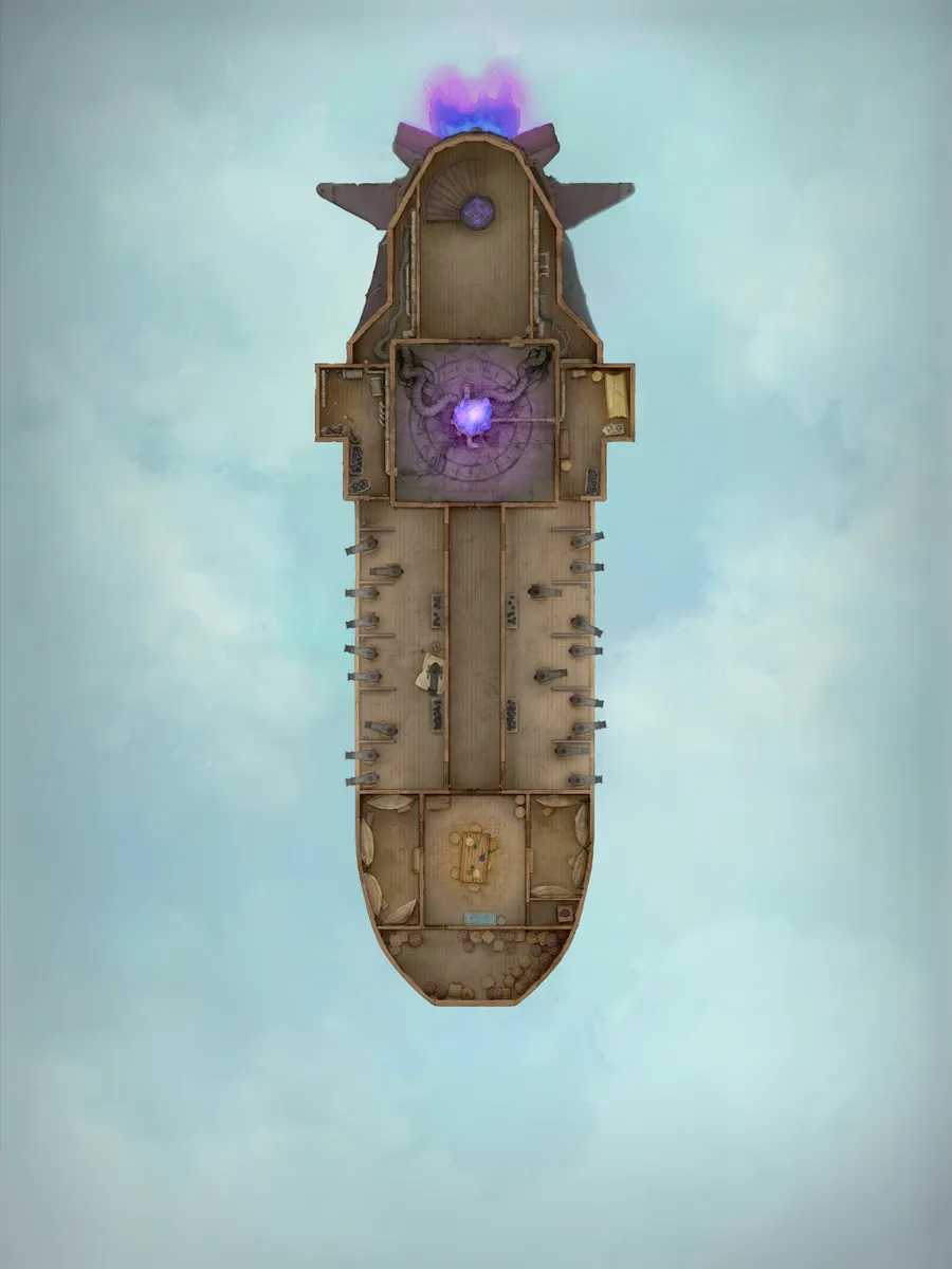Airships! map, Original Hull Day variant thumbnail