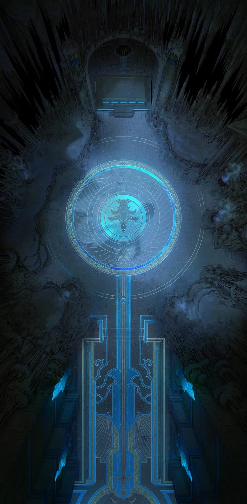 Dragon's Hoard map, Illuminated Ruins variant thumbnail