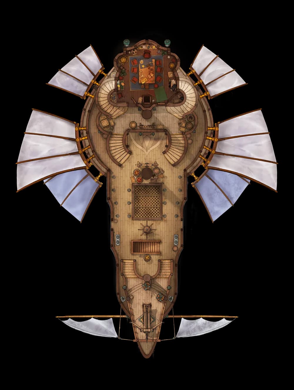The Crystal Veil map, Sails Level 3 variant thumbnail
