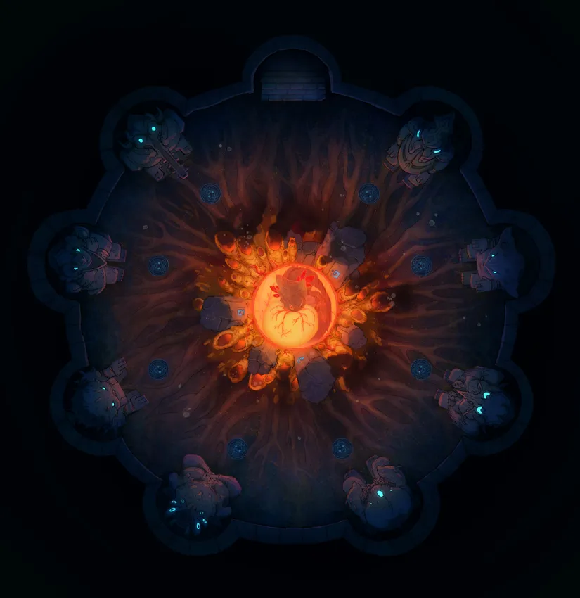 Deep Sea Hatching Chamber map, Original variant