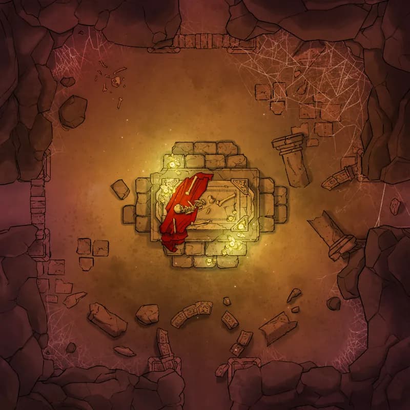 Modular Caves map, Ruins Altar Glow variant thumbnail
