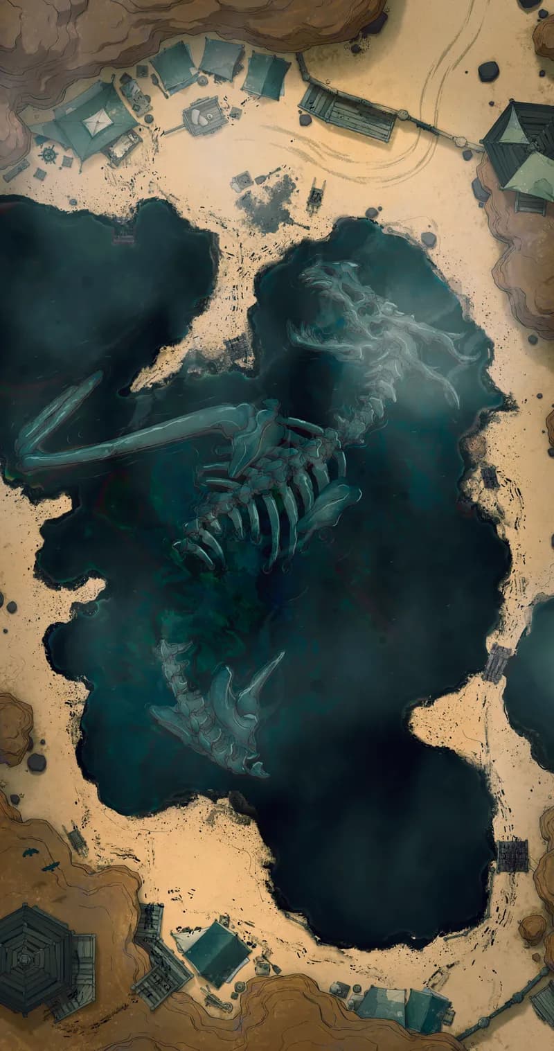 Archaeological Dig map, Tarpit variant thumbnail