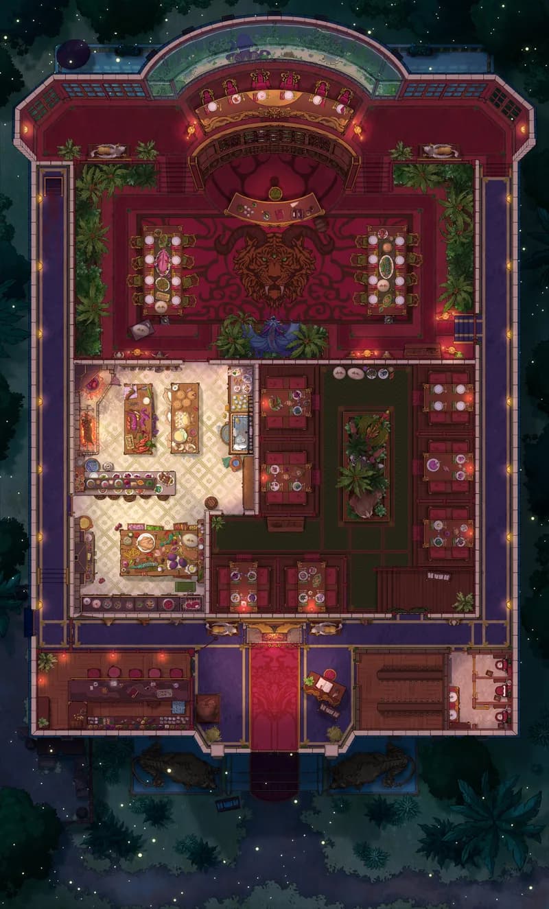 Monster Hunter Restaurant map, Fireflies variant thumbnail