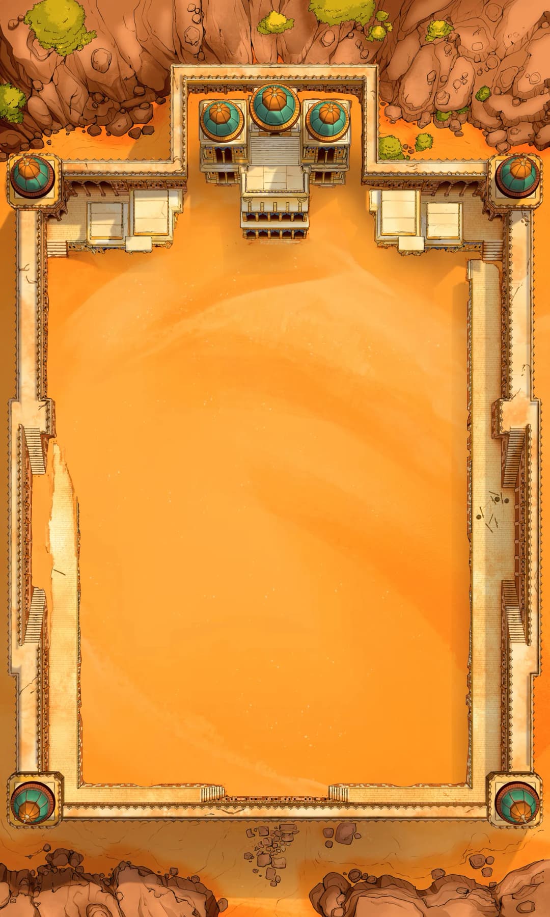 Ancient Stepwell map, Buried Day variant