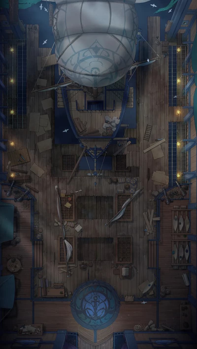 Secret Sailor Lair map, Sky Lair Night variant thumbnail