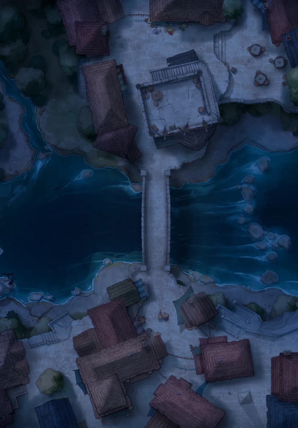 Bridge Town map, Original Night variant thumbnail
