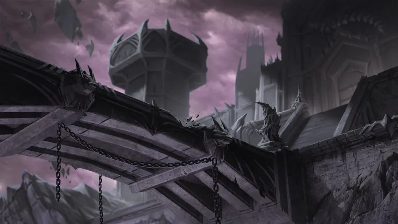 Shadow Fortress Bridge map, Silence variant