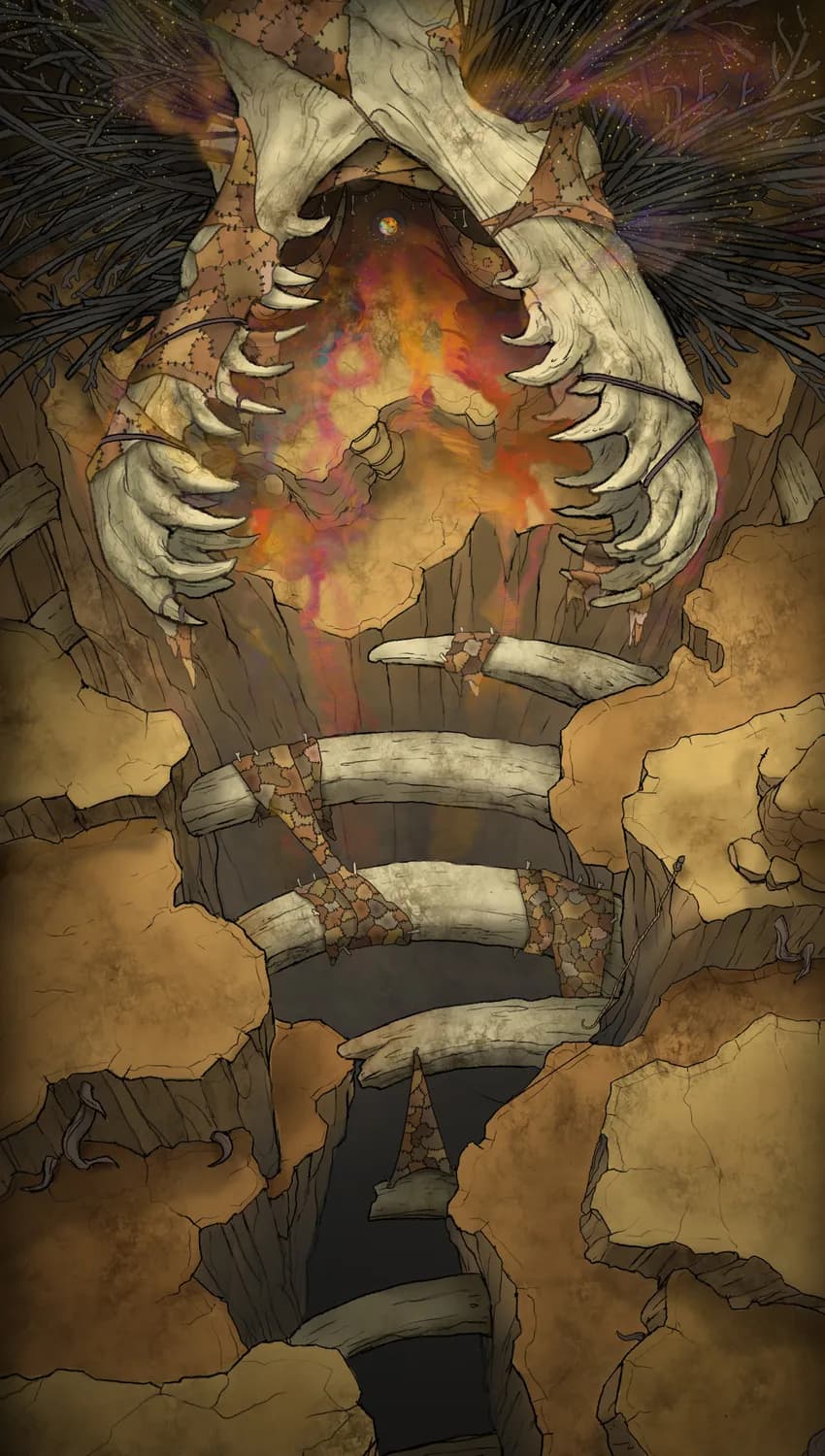 Annis Hag Lair map, No Trees variant thumbnail