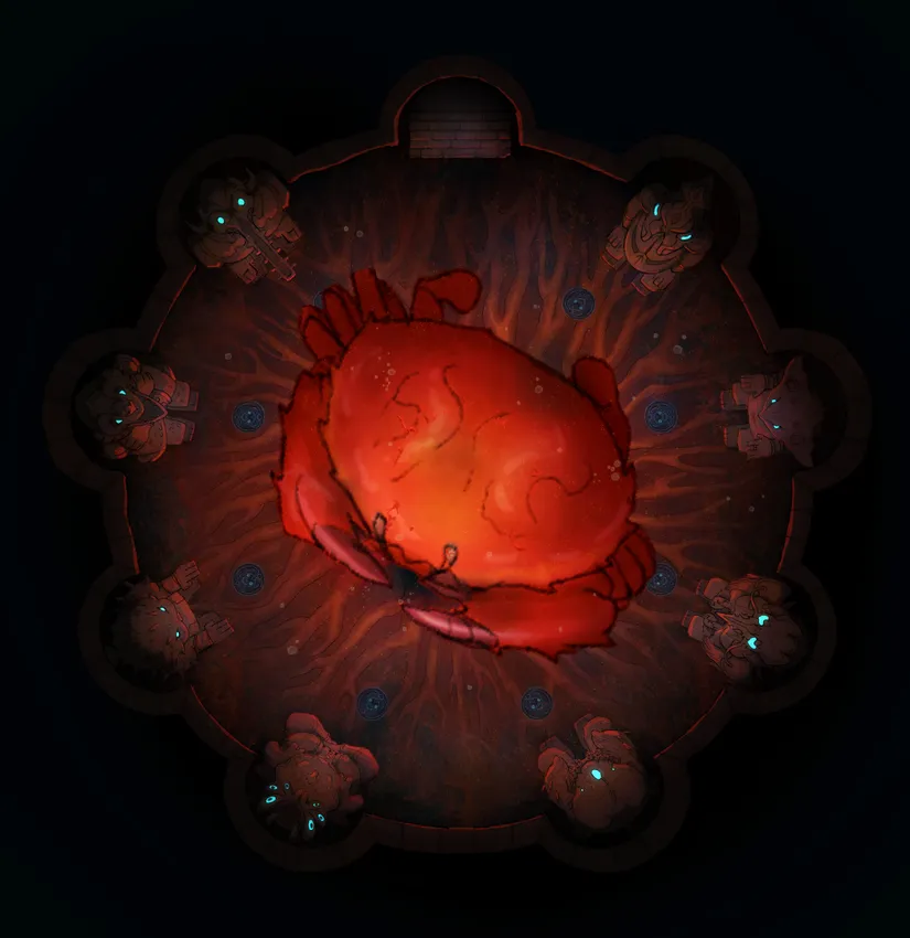 Deep Sea Hatching Chamber map, Crab variant thumbnail