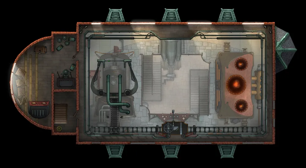 Steam Factory map, Original Floor 3 variant