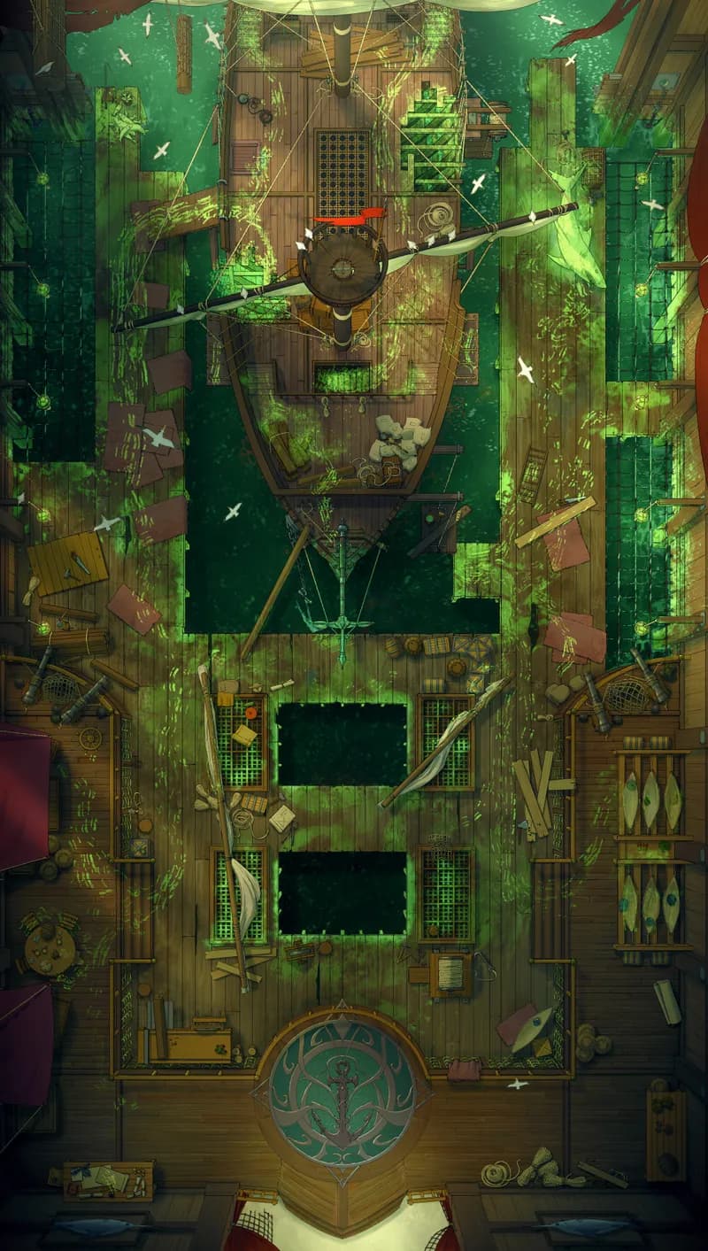 Secret Sailor Lair map, Sea of Slime variant thumbnail