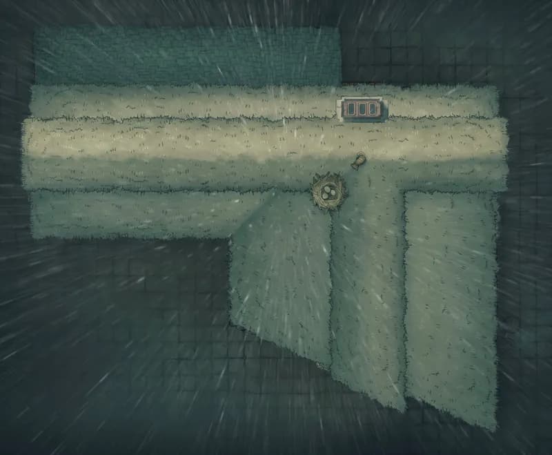 City Streets map, Jarva's Taxidermy Parlour Roof Rain variant thumbnail