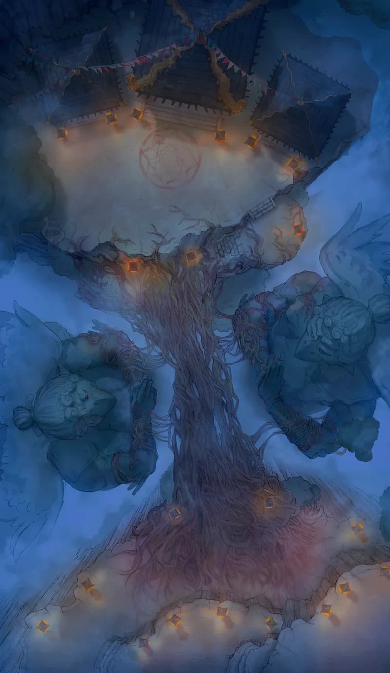 Mountain Monastery map, Original Night variant thumbnail