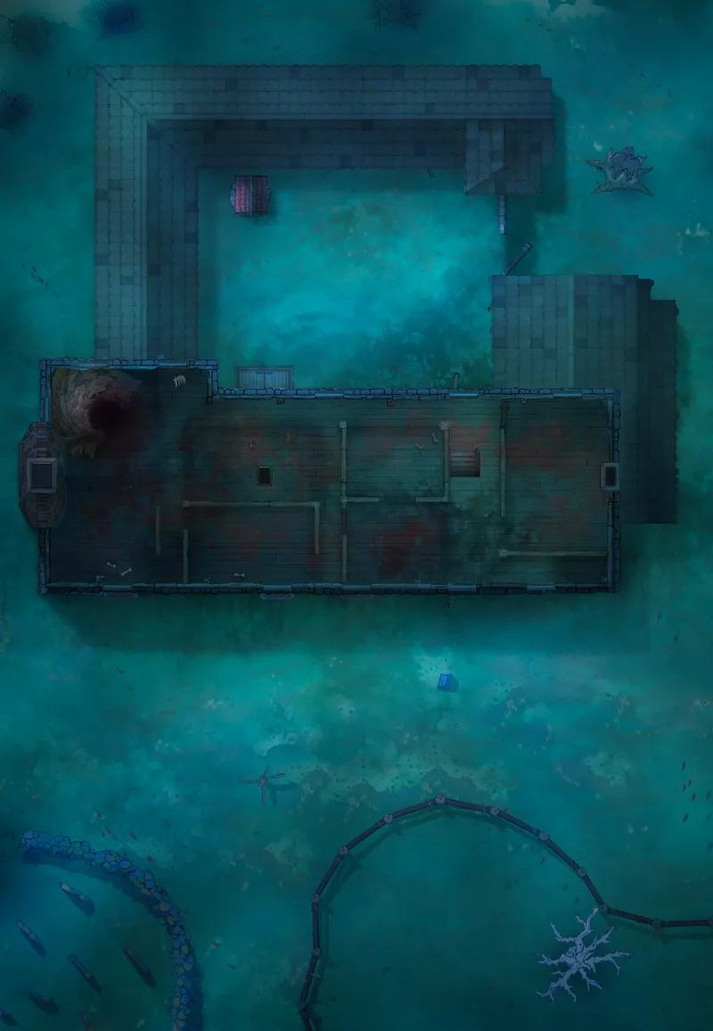 Ages of the Vale: Coaching House map, Upstairs Hag Lair variant thumbnail