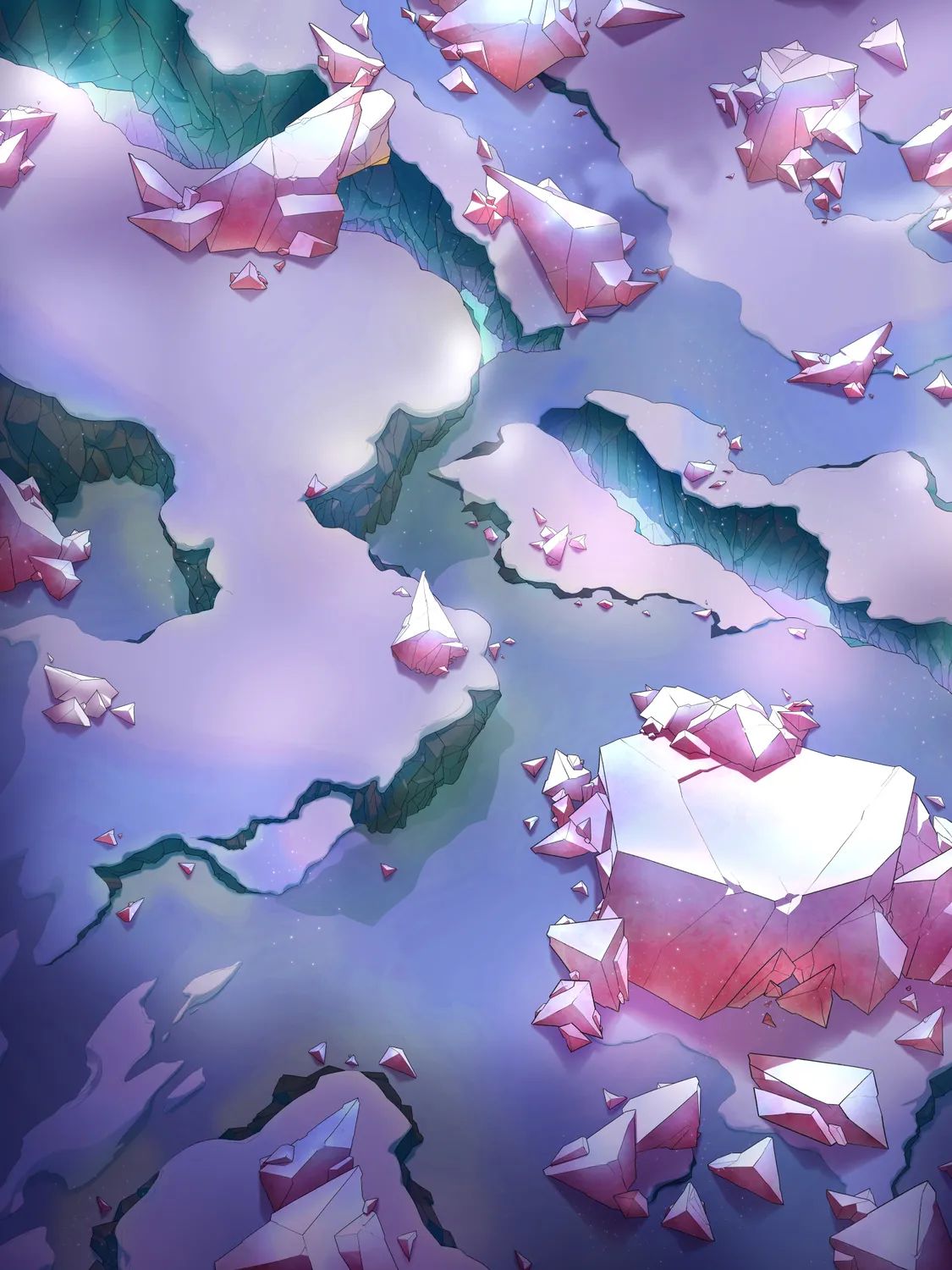 Megalith Gate map, Crystalscape variant thumbnail