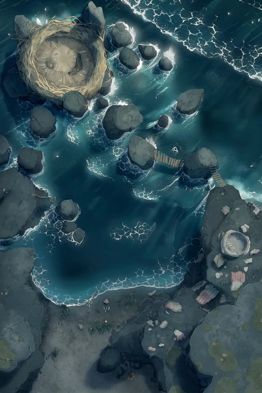 Harpy Cove map, No Shipwreck Day variant thumbnail