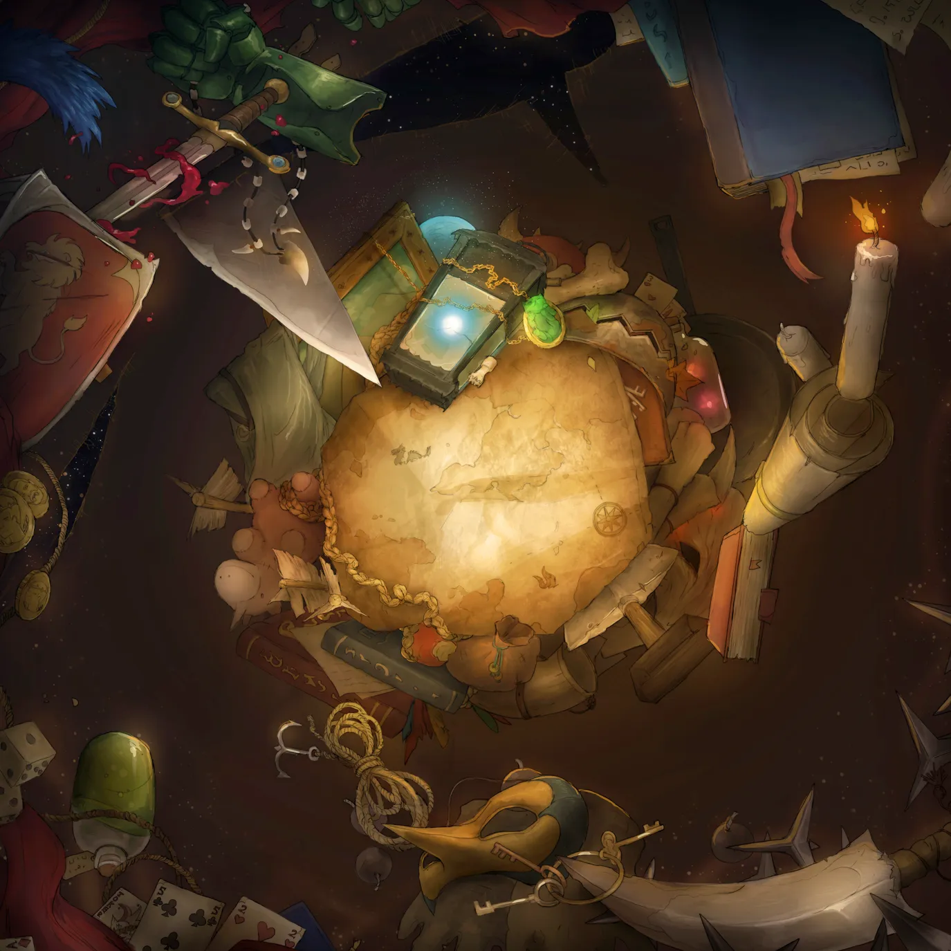 Inside a Bag of Holding map, Blade Tear variant thumbnail