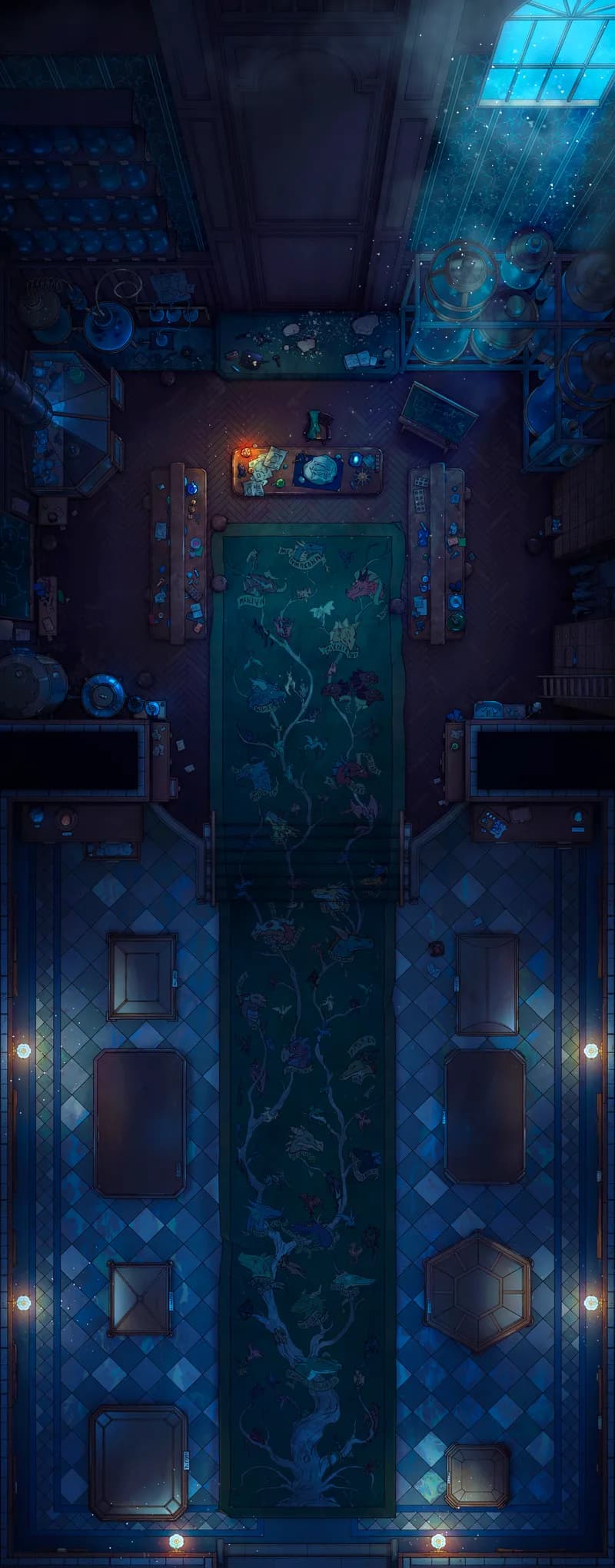 Monster Genealogy Lab map, No Artefacts Night variant thumbnail