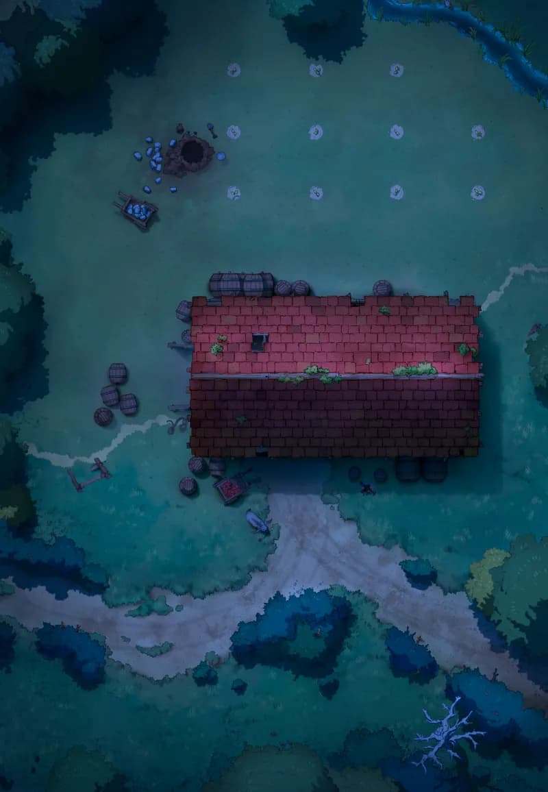 Ages of the Vale: Apple Press map, Roof Well Digging Night variant thumbnail