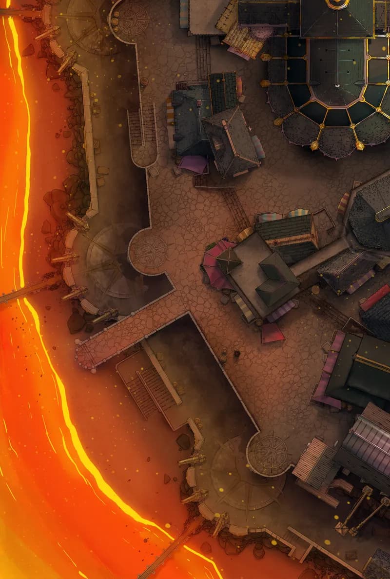 Beach Town map, Lava variant thumbnail
