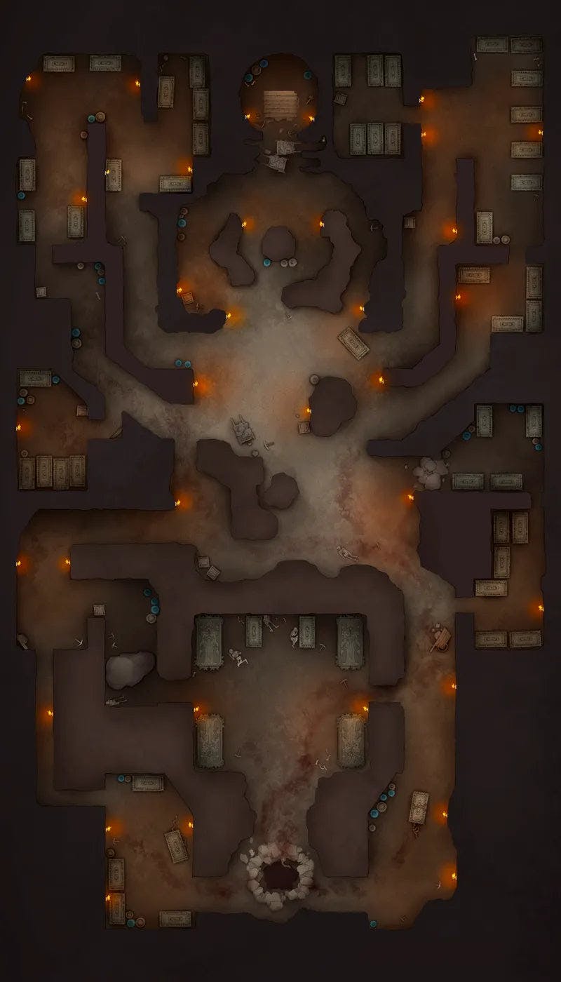Necropolis Dungeon Map - a1a6dc5ace20f655e22db694f095dd5a