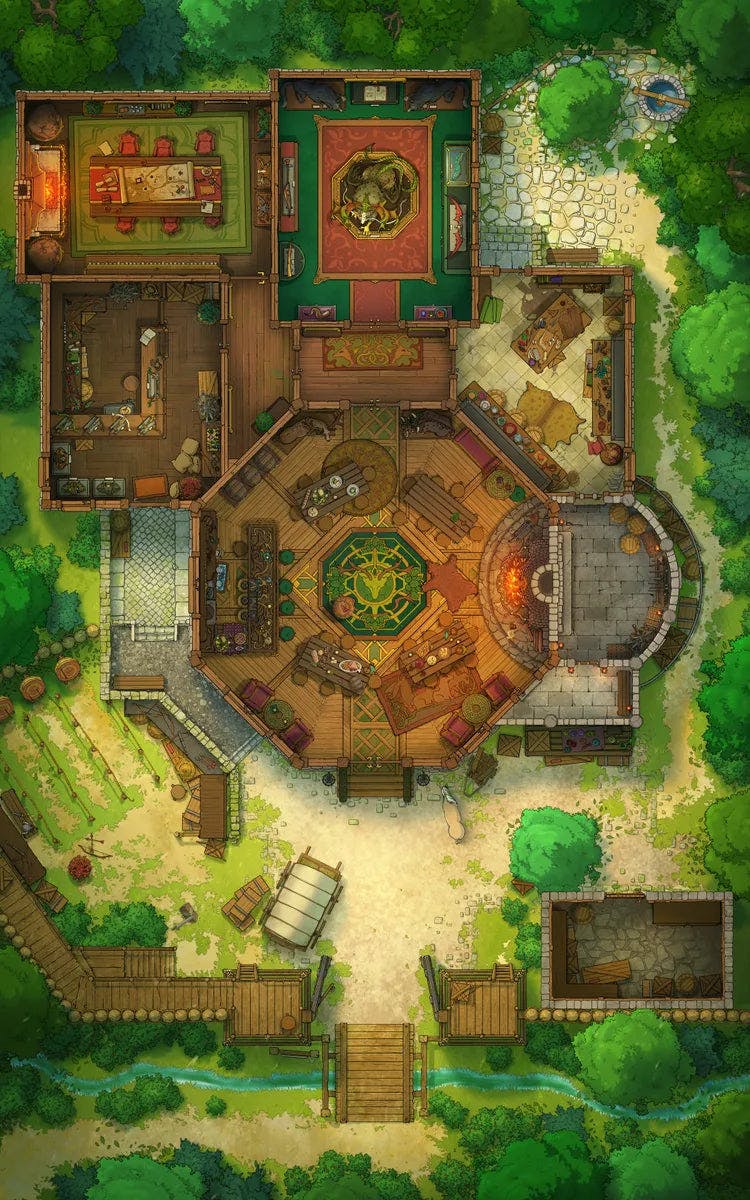 Village Hunting Guild Map