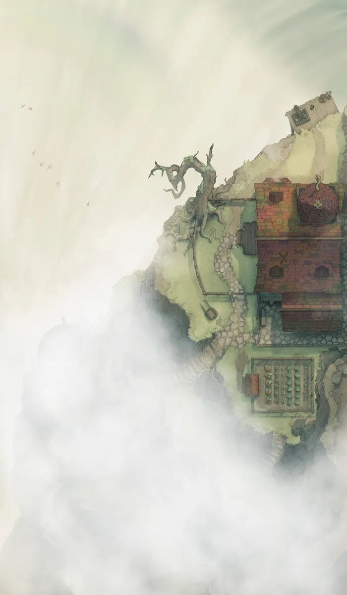 Wonderful Wizard Waterfall map, Creeping Fog 03 variant thumbnail