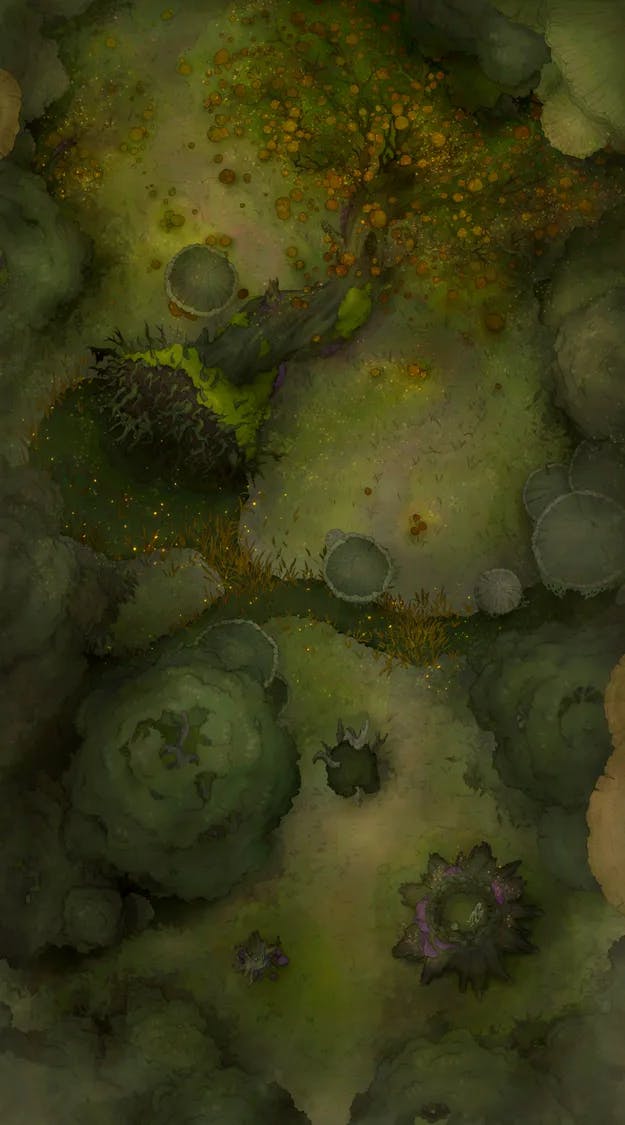 Depths of the Festerwood map, Swamp variant thumbnail