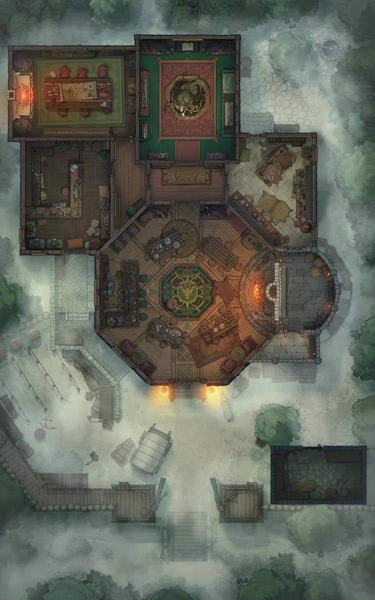 Village Hunting Guild map, Fog variant thumbnail