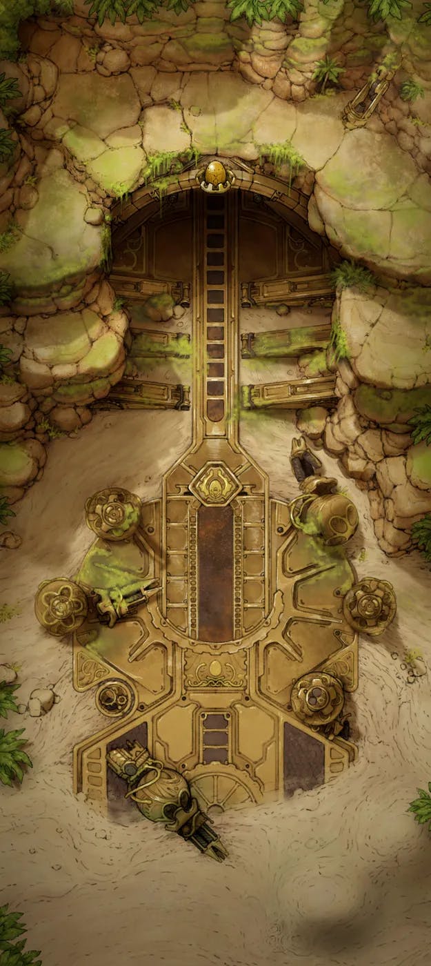 Clockwork Dragon Lair Exterior map, Canyon variant thumbnail