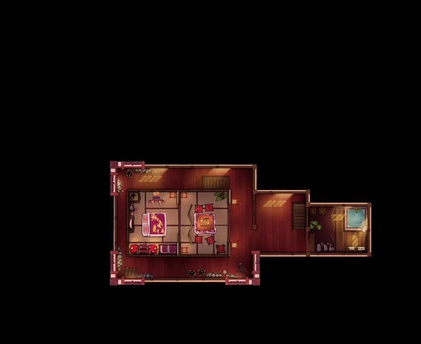 Japanese Castle Interior map, Floor 03 Ruby variant thumbnail