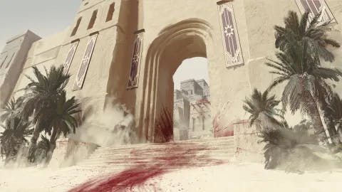 Oasis City map, Blood Trail Day variant