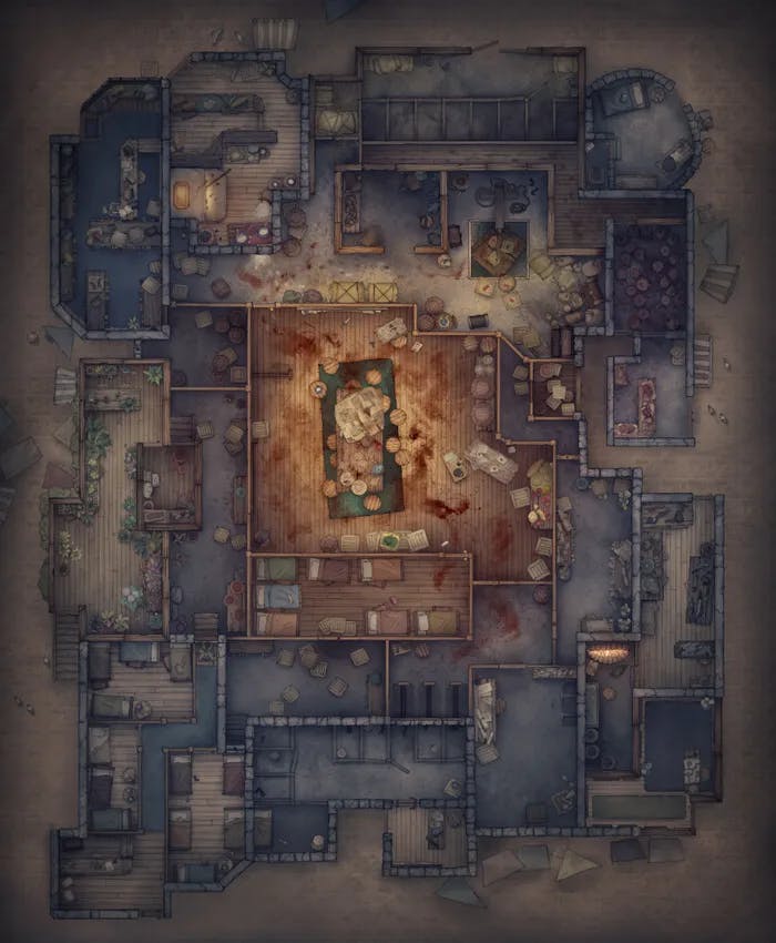 Thieves Guild Hideout map, Betrayal variant