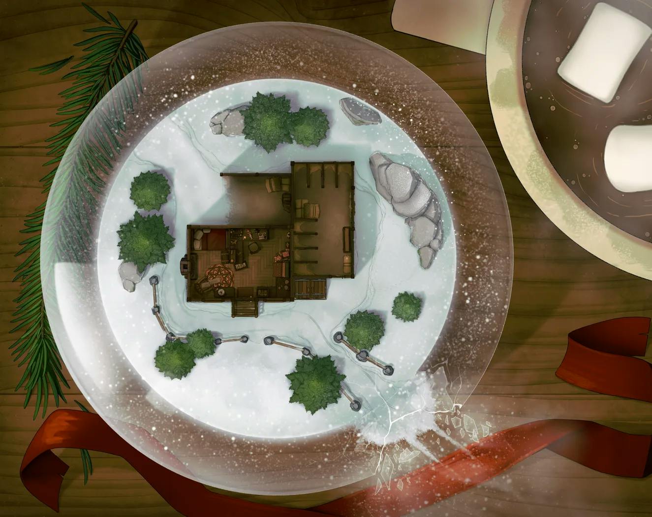 Magical Snowglobe map, Escape variant thumbnail