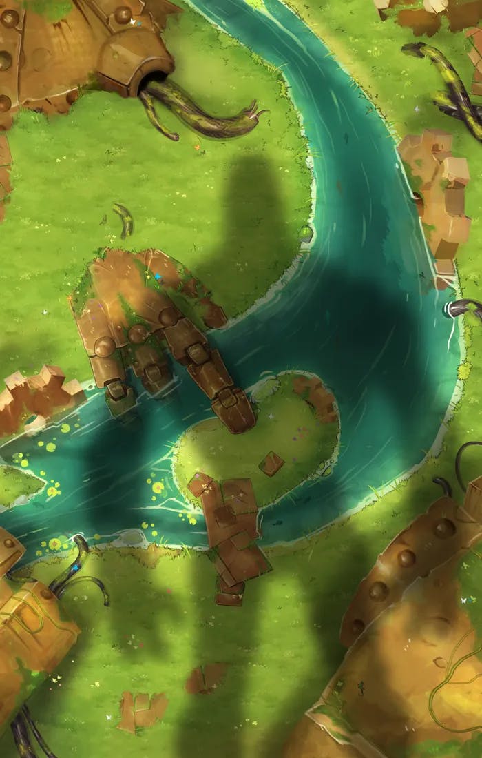 Warforged Titan Scrapyard map, Shadow variant thumbnail