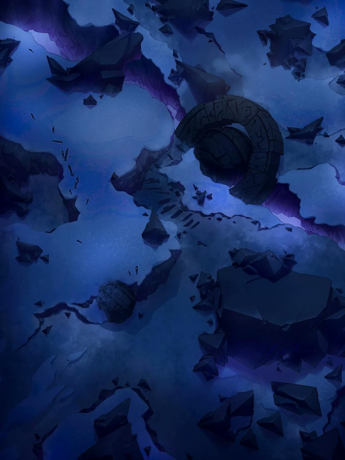 Megalith Gate map, Phase 0 Night variant thumbnail