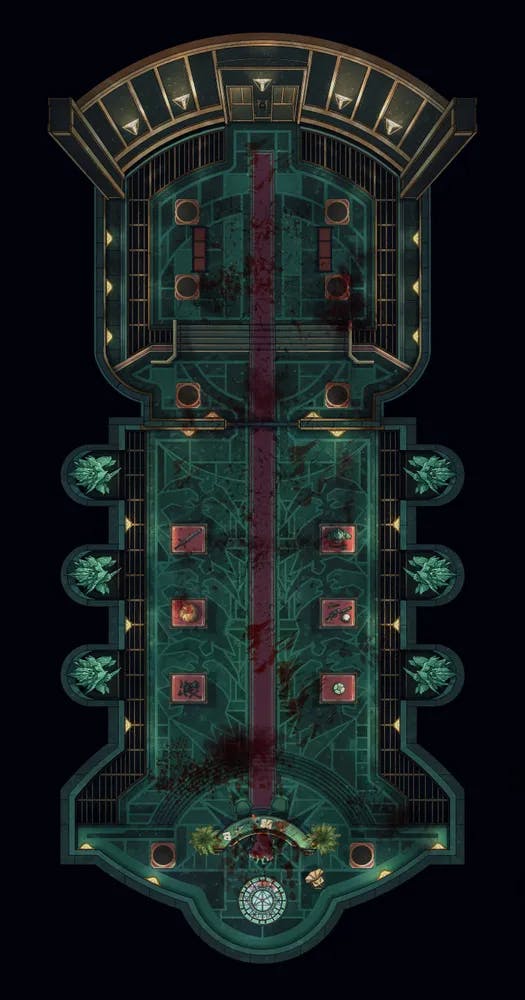 Wizard Bank Interior map, Floor B2 Massacre variant thumbnail