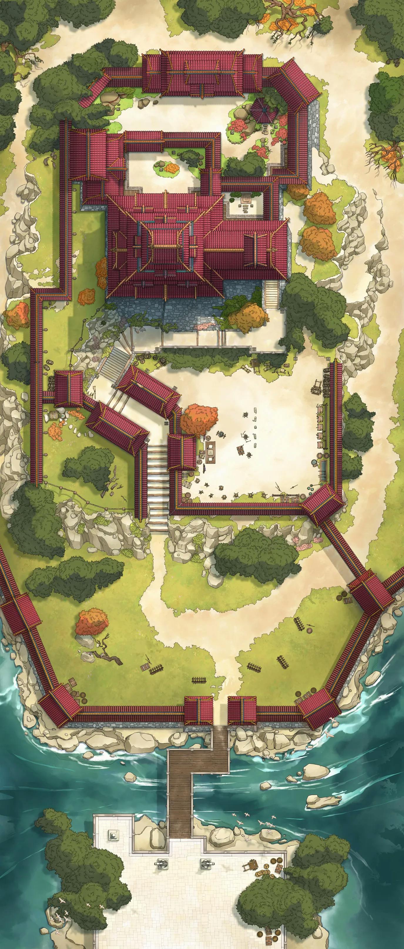 Japanese Castle Exterior map, Ruby variant thumbnail
