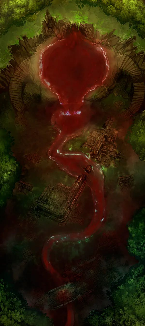 Green Dragon Lair map, Blood River variant thumbnail