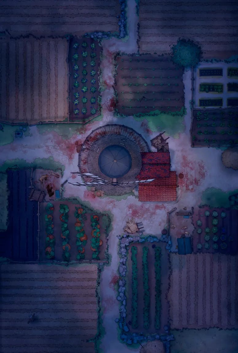 Windmill Farm map, Bloody Night variant