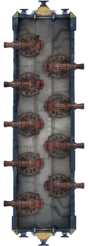 Lightning Rail map, Cannon Car variant