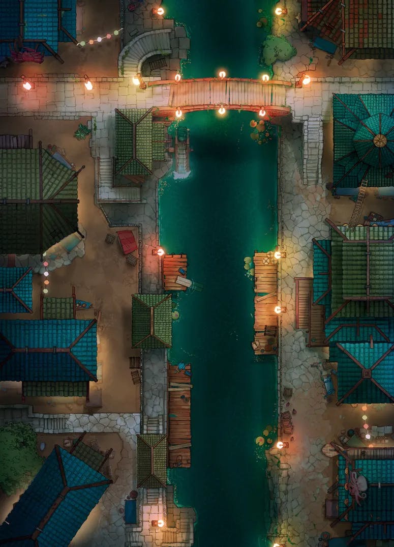Floating Market map, No Boats Night variant thumbnail