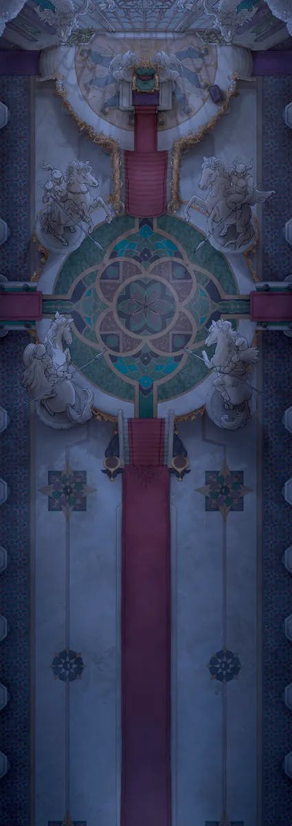 Royal Throne Room map, Original Night variant