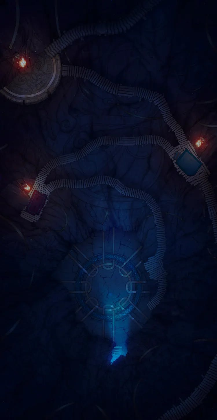 Yggdrasil Trunk map, Original Night variant thumbnail