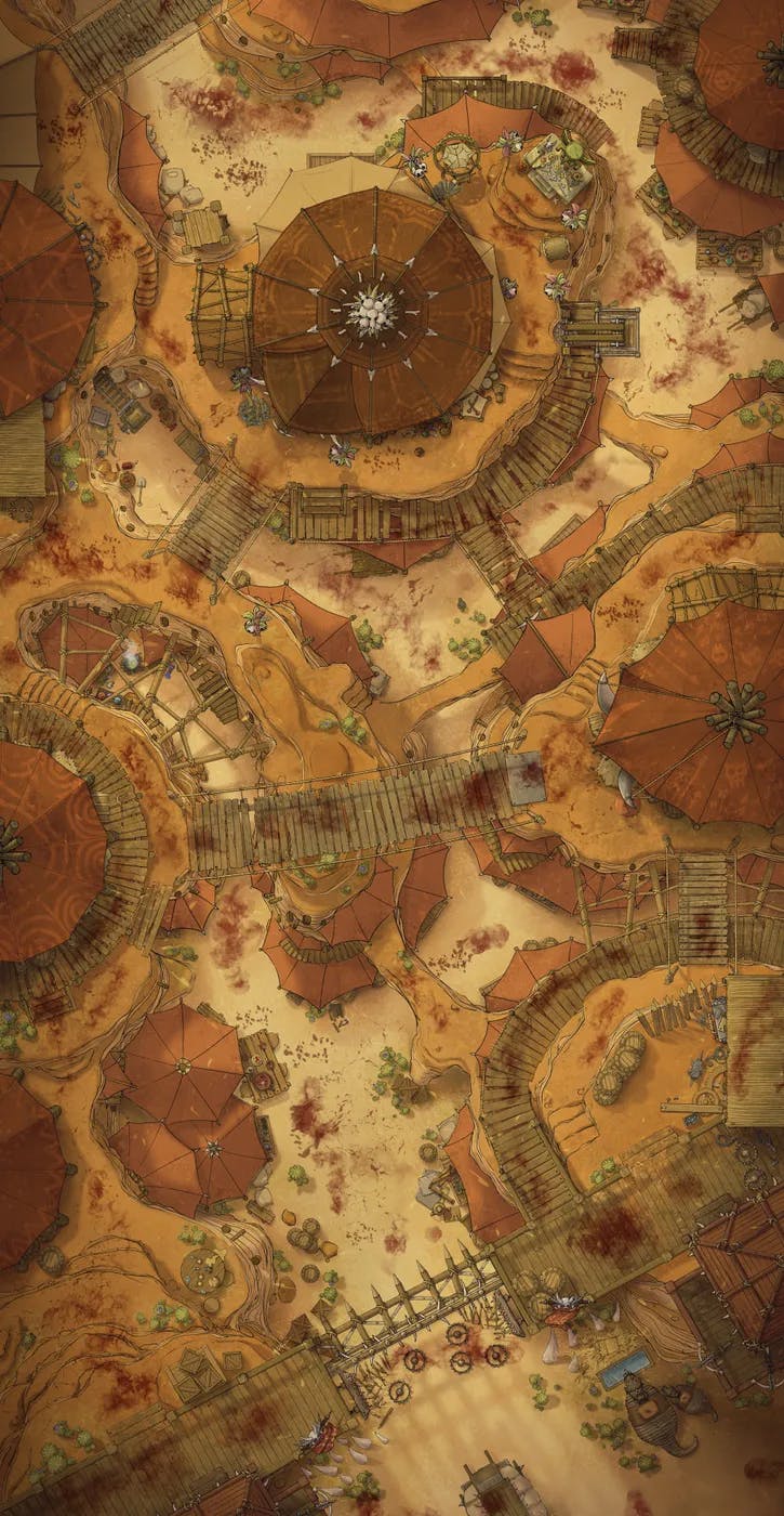 Goblin City Centre map, Massacre variant
