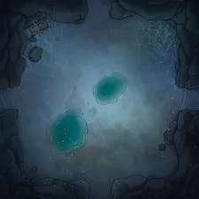 Modular Caves map, Underwater Springs Small Puddle variant thumbnail