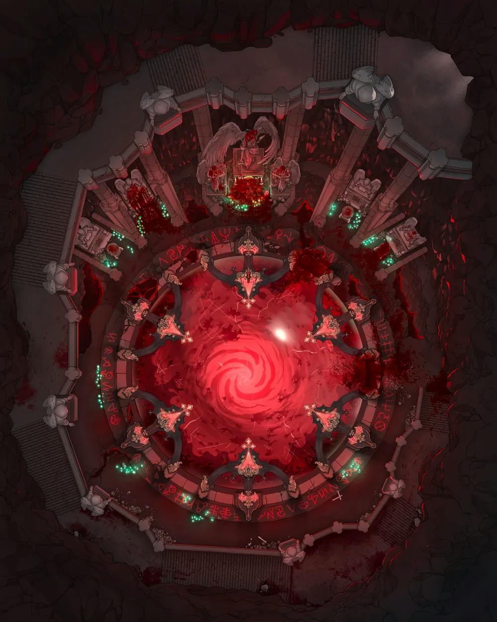 Lich Catacomb map, Massacre variant thumbnail