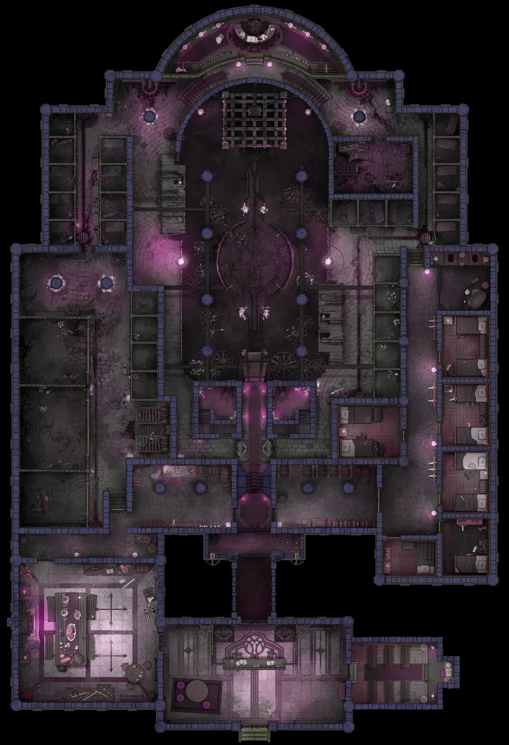 Medieval Jail map, Fire Pink variant thumbnail