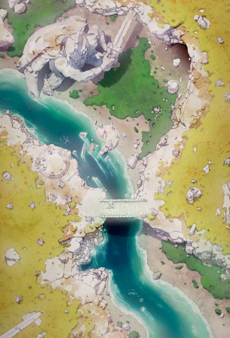 Medusa's Wake map, Cave Day variant thumbnail